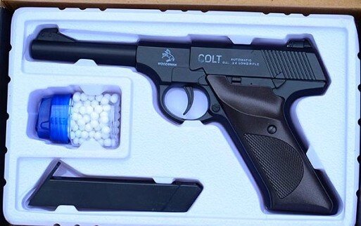 Детский металлический пневматический пистолет люгер  М22 - отзывы