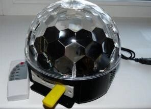 Светодиодный диско-шар LED Magic Ball Light ( улучшенный 6 светодиодов) с блютуз - обзор