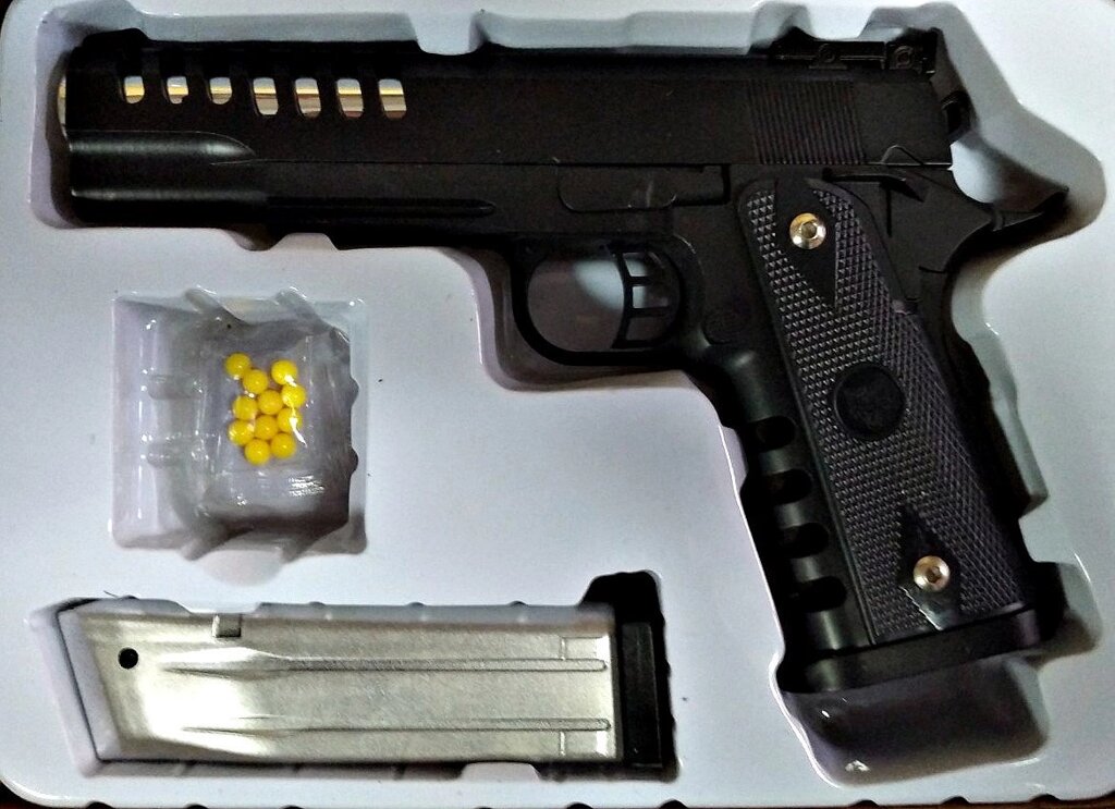 Пистолет детский металлический M688 от компании Интернет магазин детских игрушек Ny-pogodi. by - фото 1
