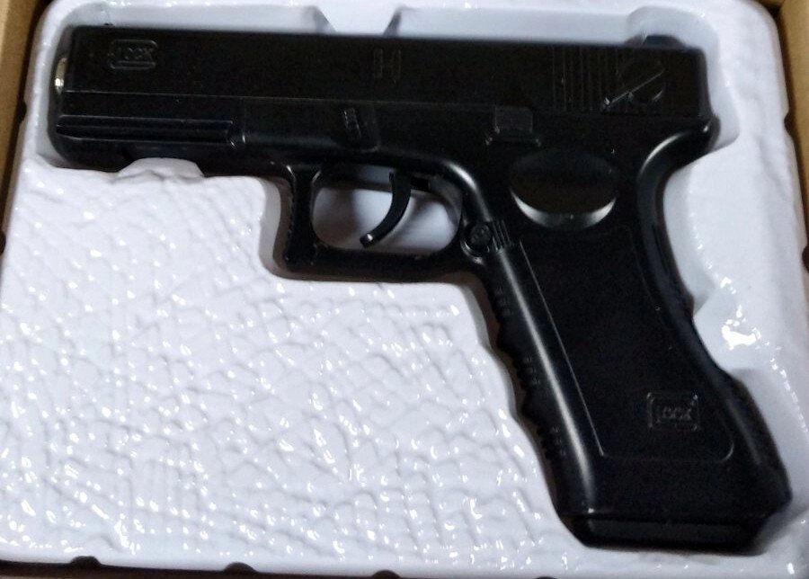 Пистолет игрушечный  металлический пневматический Глок (Glock)  c7 от компании Интернет магазин детских игрушек Ny-pogodi. by - фото 1