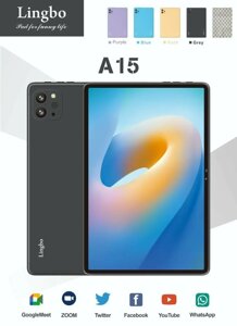 Планшет андроид с клавиатурой Lingbo A15 10.1" 8GB + 512GB Android 12