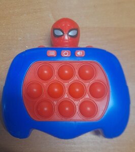 Поп ит электронный человек паук симпл димпл Игрушка антистресс Pop it Человек-паук 999 уровней 4 режима