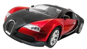 Радиоуправляемая машинка Bugatti Veyron (металл. аккум. свет) 1:24