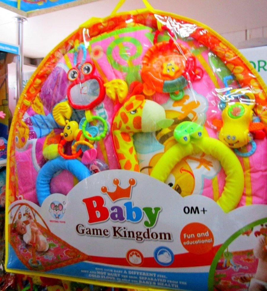 Развивающий коврик с музыкальными игрушками 635 от компании Интернет магазин детских игрушек Ny-pogodi. by - фото 1
