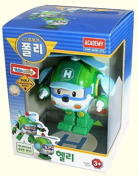 Робокар Машинка-трансформер Хэли (12,5 см) от компании Интернет магазин детских игрушек Ny-pogodi. by - фото 1