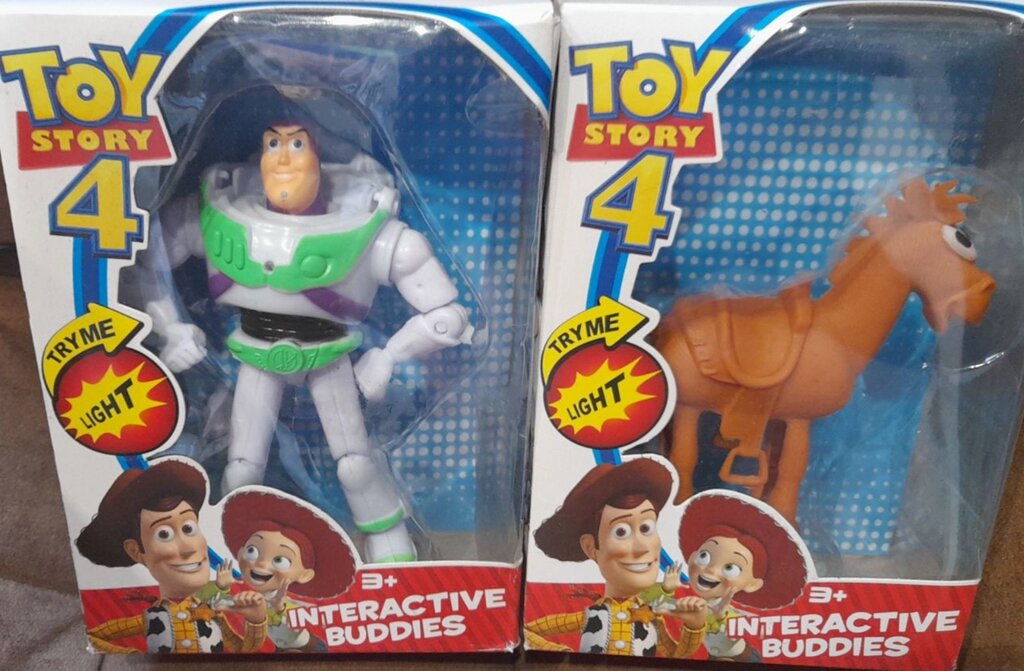 Робот Базз Лайтер buzz lightyear и конь Булзай Bullseye Toy Story 4 набор 2 шт 20см от компании Интернет магазин детских игрушек Ny-pogodi. by - фото 1