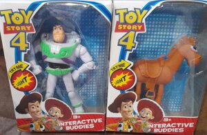 Робот Базз Лайтер buzz lightyear и конь Булзай Bullseye Toy Story 4 набор 2 шт 20см