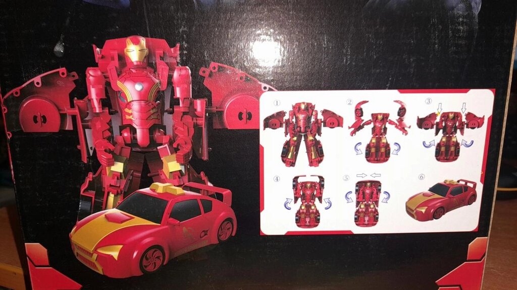 Робот Трансформер Железный человек Iron Men19см TY777-1C от компании Интернет магазин детских игрушек Ny-pogodi. by - фото 1