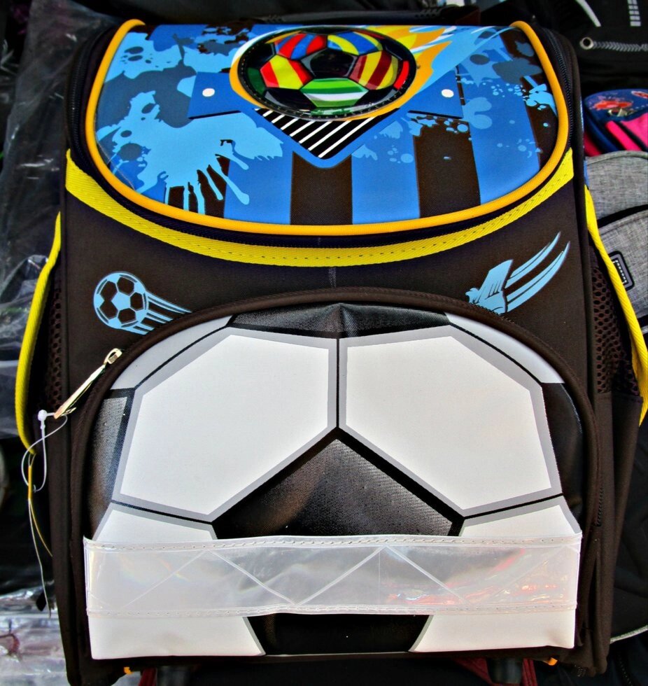 Рюкзак "футбольный" ортопедический, каркасный . от компании Интернет магазин детских игрушек Ny-pogodi. by - фото 1