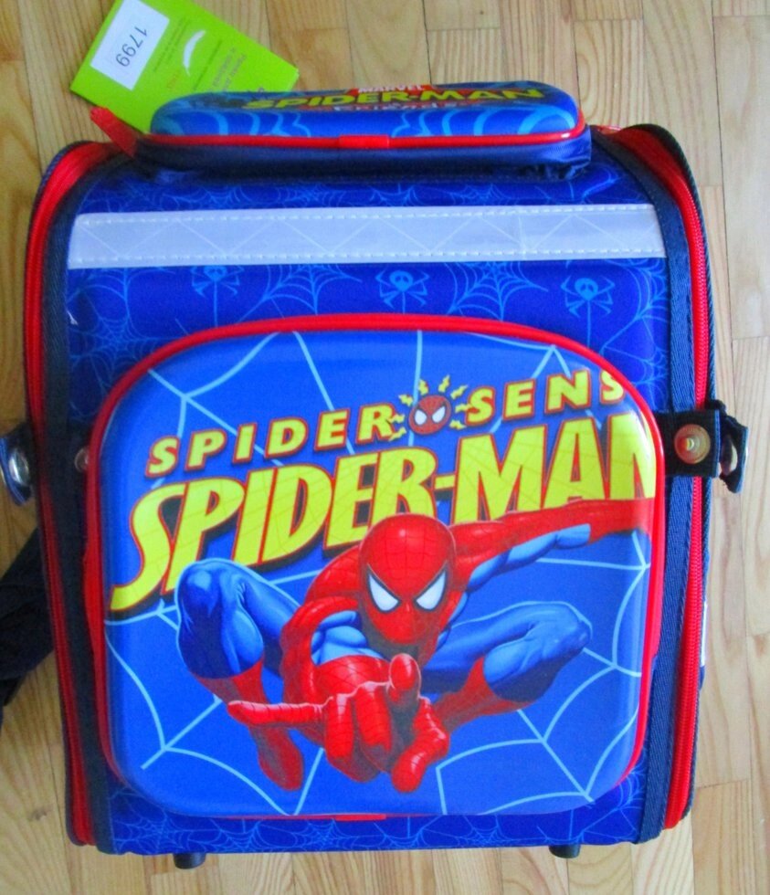Рюкзак каркасный "человек паук" с пеналом , каркасный от компании Интернет магазин детских игрушек Ny-pogodi. by - фото 1