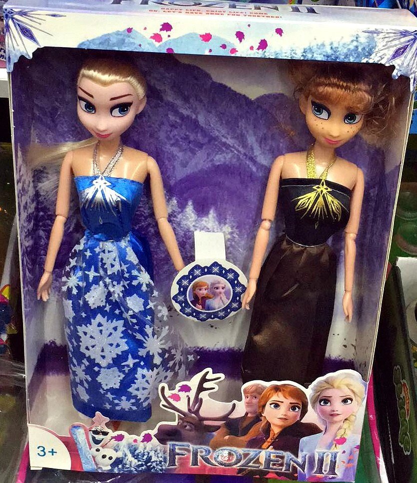 Шарнирные Куклы «Холодное сердце»  Frozen   Эльза и Анна от компании Интернет магазин детских игрушек Ny-pogodi. by - фото 1