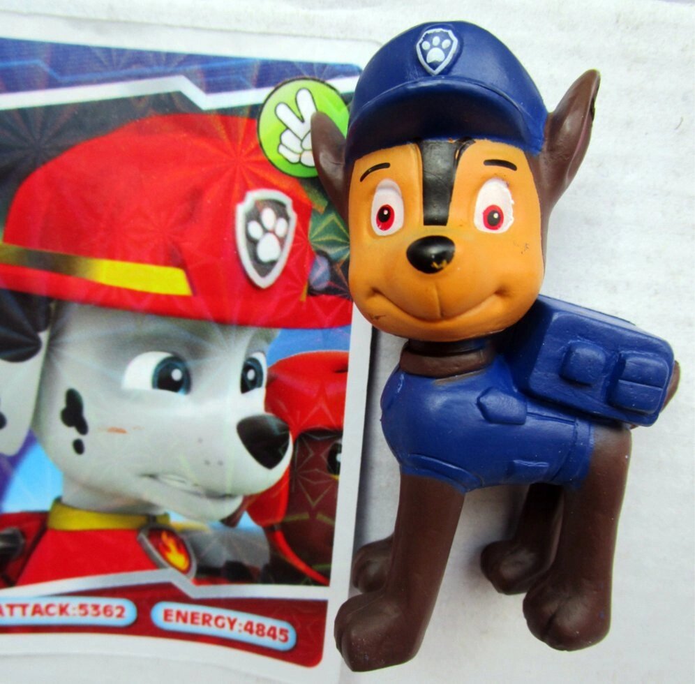 Щенячий патруль..щенок "ГОНЩИК" резиновый от компании Интернет магазин детских игрушек Ny-pogodi. by - фото 1