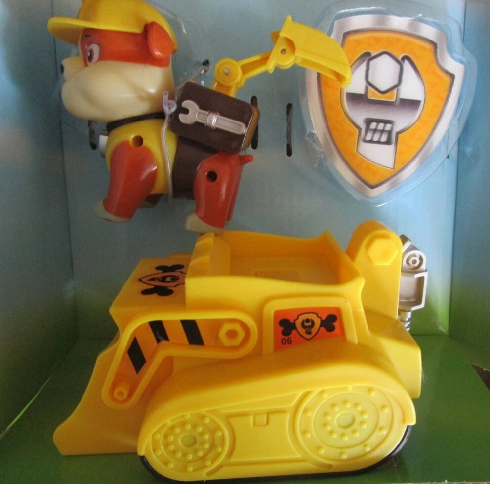 Щенячий патруль "щенячий бульдозер и крепыш" от компании Интернет магазин детских игрушек Ny-pogodi. by - фото 1