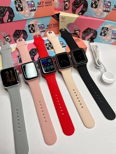 Смарт-часы M7 mini / Smart Watch M7 mini / умные часы / фитнес часы / фитнес браслет разные цвета