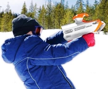 Снежкобластер Бластер снежкомет "SnowBall Gun 2в1" 338 от компании Интернет магазин детских игрушек Ny-pogodi. by - фото 1