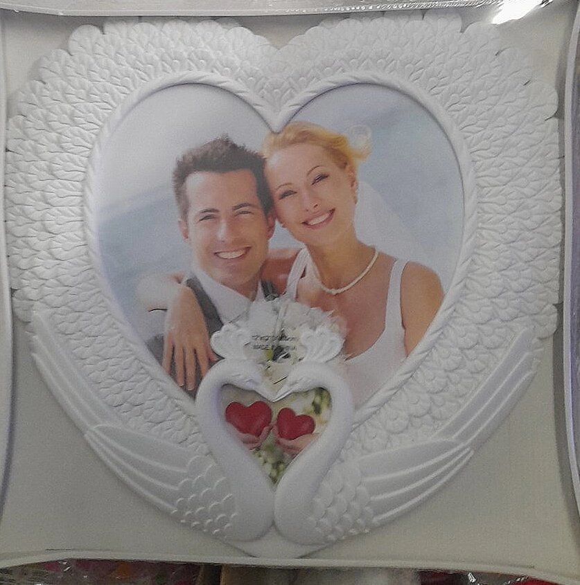 Свадебная Фоторамка сердце свадьба от компании Интернет магазин детских игрушек Ny-pogodi. by - фото 1
