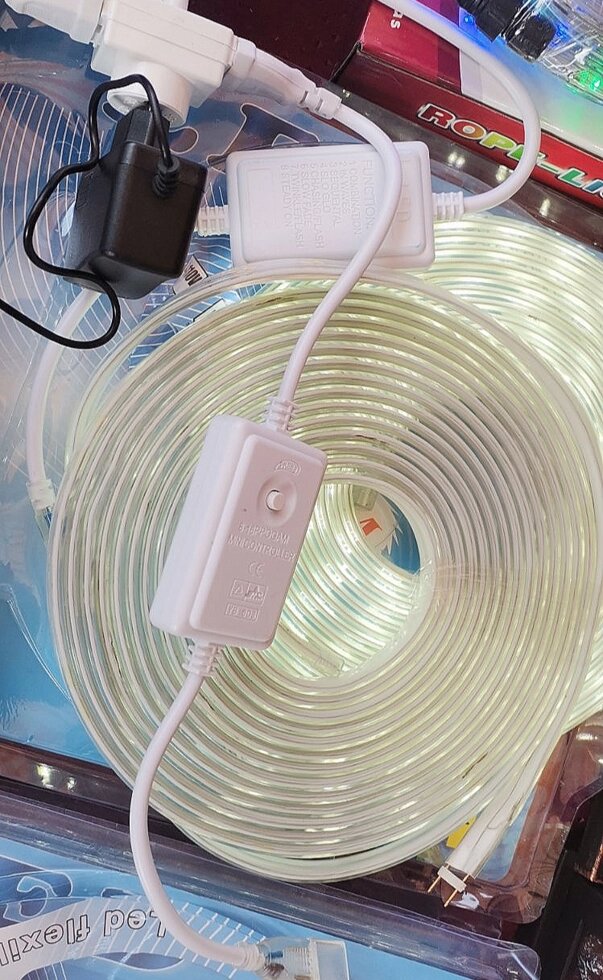 Светодиодная лента в силиконе, RGB лента 10 м, контроллер и пульт , разные цвета LED подсветка от компании Интернет магазин детских игрушек Ny-pogodi. by - фото 1