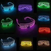 Светящиеся Led очки Жалюзи