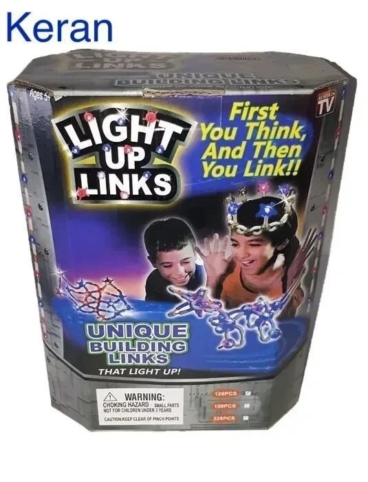 Светящийся конструктор Light Up Links KERAN 158 деталей от компании Интернет магазин детских игрушек Ny-pogodi. by - фото 1