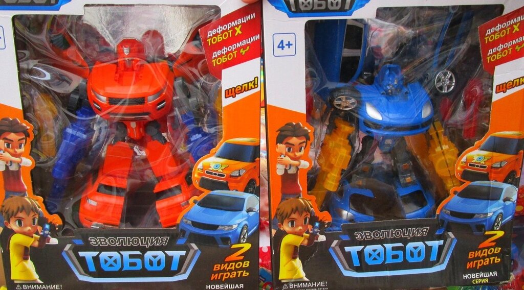 TOBOT Роботы- автомобили-трансформеры 22см от компании Интернет магазин детских игрушек Ny-pogodi. by - фото 1