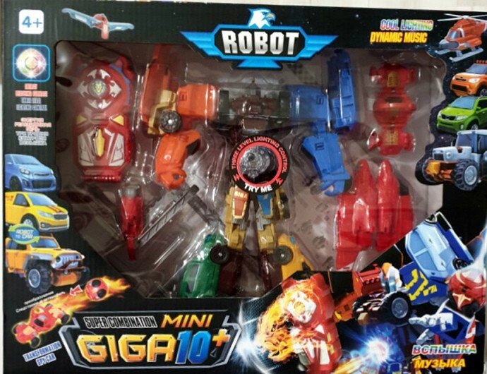 Трансформер тобот гига 10 Tobot Titan GIGA 10 от компании Интернет магазин детских игрушек Ny-pogodi. by - фото 1