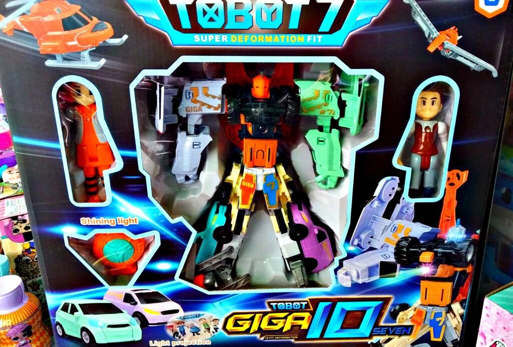 Трансформер Tobot Mini Titan GIGA 10 арт. Q1905 от компании Интернет магазин детских игрушек Ny-pogodi. by - фото 1