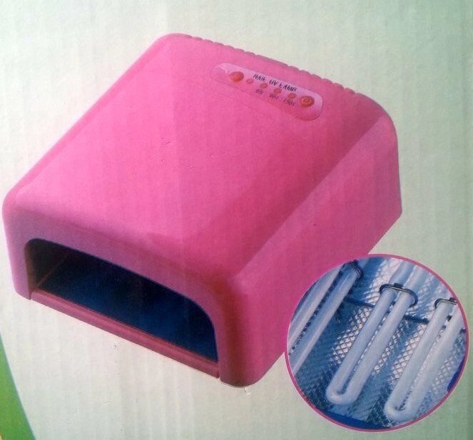 УФ-лампа для сушки ногтей с  таймером (3 режима) 60 90 и 120 сек от компании Интернет магазин детских игрушек Ny-pogodi. by - фото 1