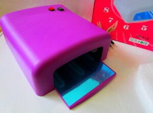 Ультрафиолетовая лампа для ногтей 36 Вт с таймером