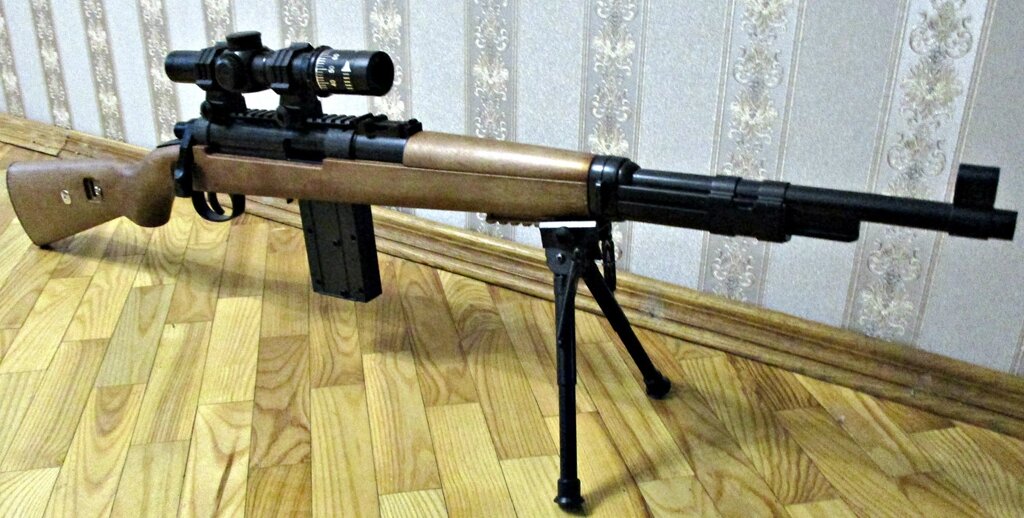 Винтовка мосина KAR 98K JF-15 стреляет пулями 6мм с гильзами от компании Интернет магазин детских игрушек Ny-pogodi. by - фото 1