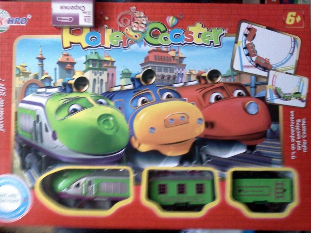 Железная дорога "Паровоз Roller Coaster" от компании Интернет магазин детских игрушек Ny-pogodi. by - фото 1
