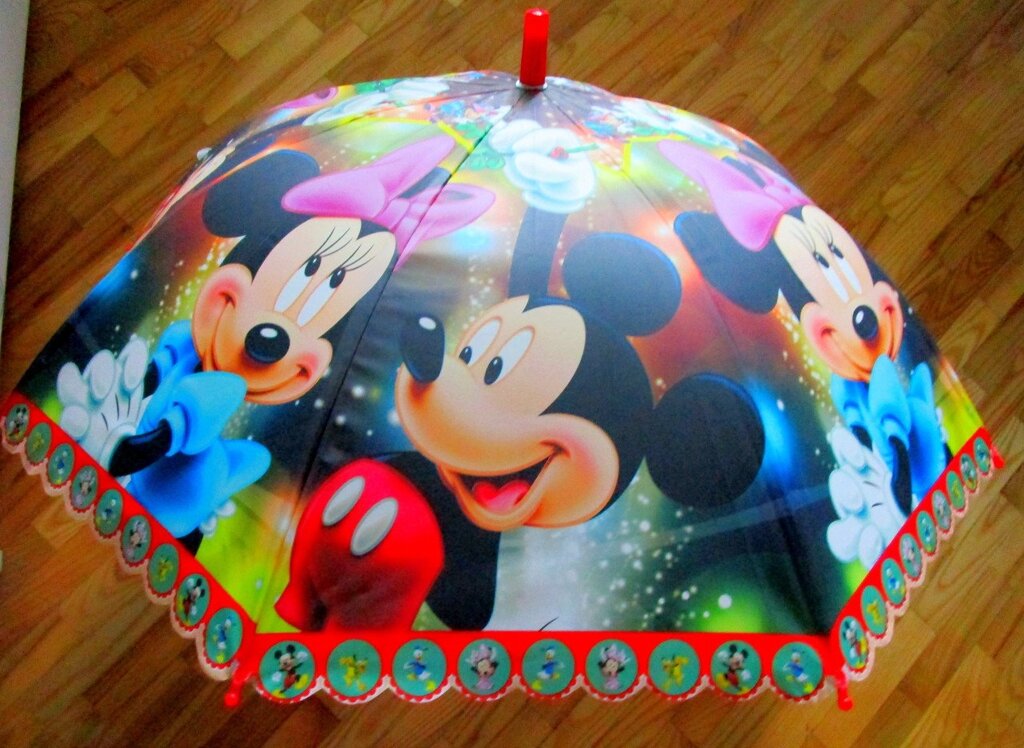 Зонтик микки-маус со свистком от компании Интернет магазин детских игрушек Ny-pogodi. by - фото 1
