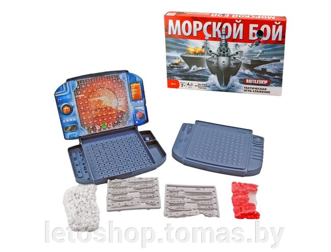 Hастольная игра Морской бой 6142 от компании Интернет-магазин «Letoshop. by» - фото 1
