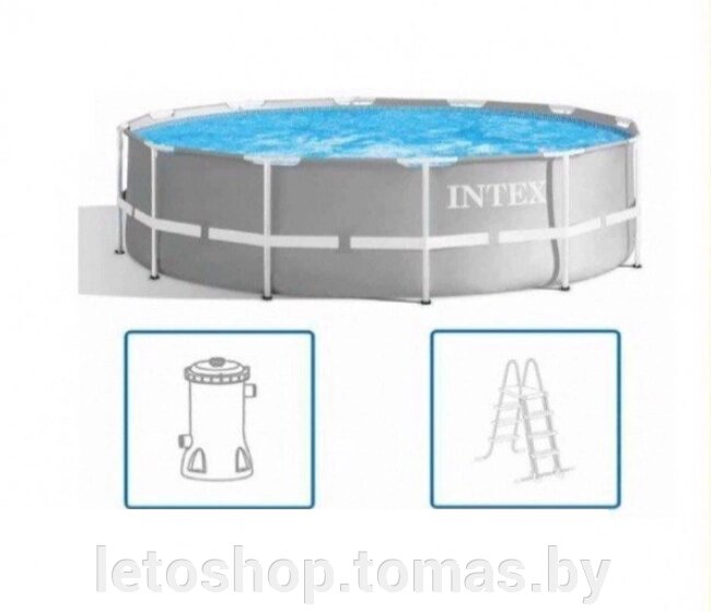 Каркасный бассейн Intex 26718 Prism Frame Pool 366*122 см от компании Интернет-магазин «Letoshop. by» - фото 1