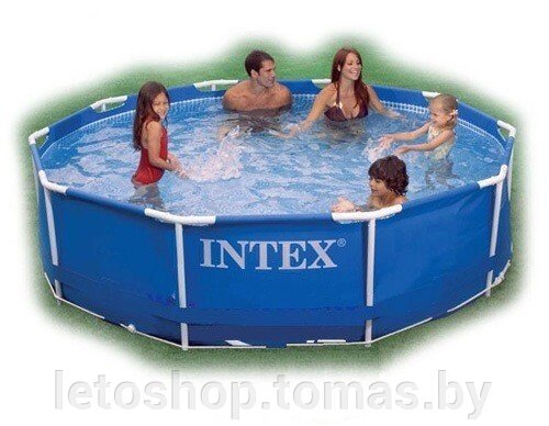 Каркасный бассейн Intex 28200/56997 Metal Frame Pool 305*76 см. от компании Интернет-магазин «Letoshop. by» - фото 1