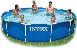 Каркасный бассейн Intex 28210 Metal Frame Pool 366*76 см.