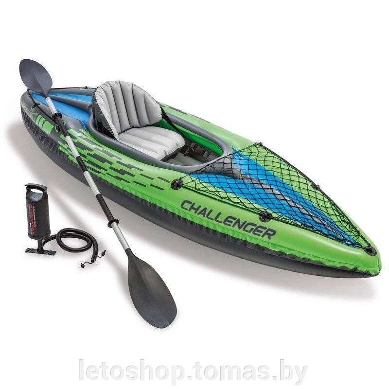 Надувная байдарка Intex 68305 Challenger K1 Kayak 274*76*33 см. от компании Интернет-магазин «Letoshop. by» - фото 1
