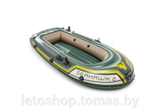 Надувная лодка Intex 12897 Seahawk 2, 236*114*41 см от компании Интернет-магазин «Letoshop. by» - фото 1