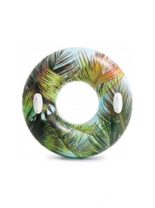 Надувной круг «Пышные тропики» Intex 58263 (листья пальмы)