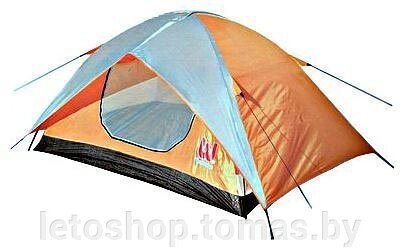 Туристическая двухместная палатка Bestway 67376 с навесом 140*200*110 - выбрать