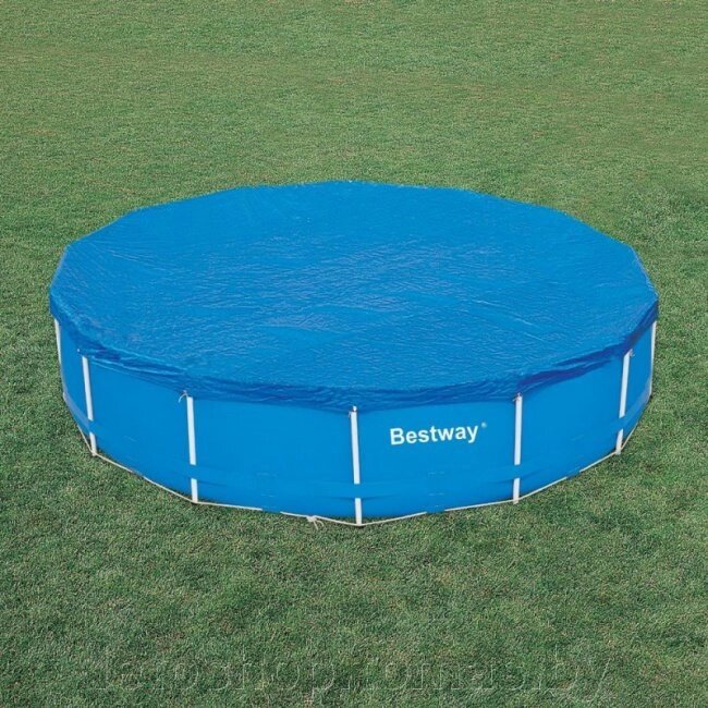 Тент на каркасный бассейн диаметром 457 см от компании Интернет-магазин «Letoshop. by» - фото 1