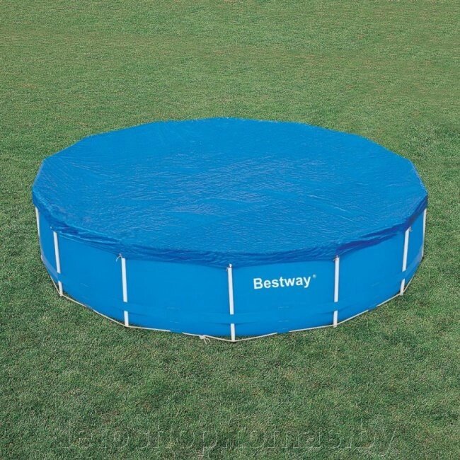 Тент на каркасный бассейн диаметром 488 см от компании Интернет-магазин «Letoshop. by» - фото 1