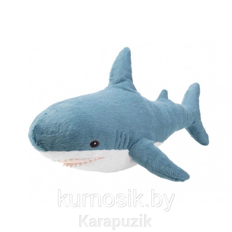 Акула плюшевая мягкая игрушка 60 см от компании Karapuzik - фото 1