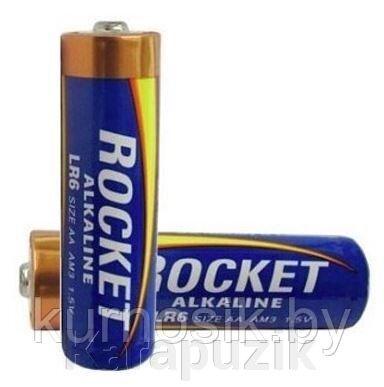 Батарейки алкалиновые Rocket Alkaline AA "пальчиковые" LR6 от компании Karapuzik - фото 1