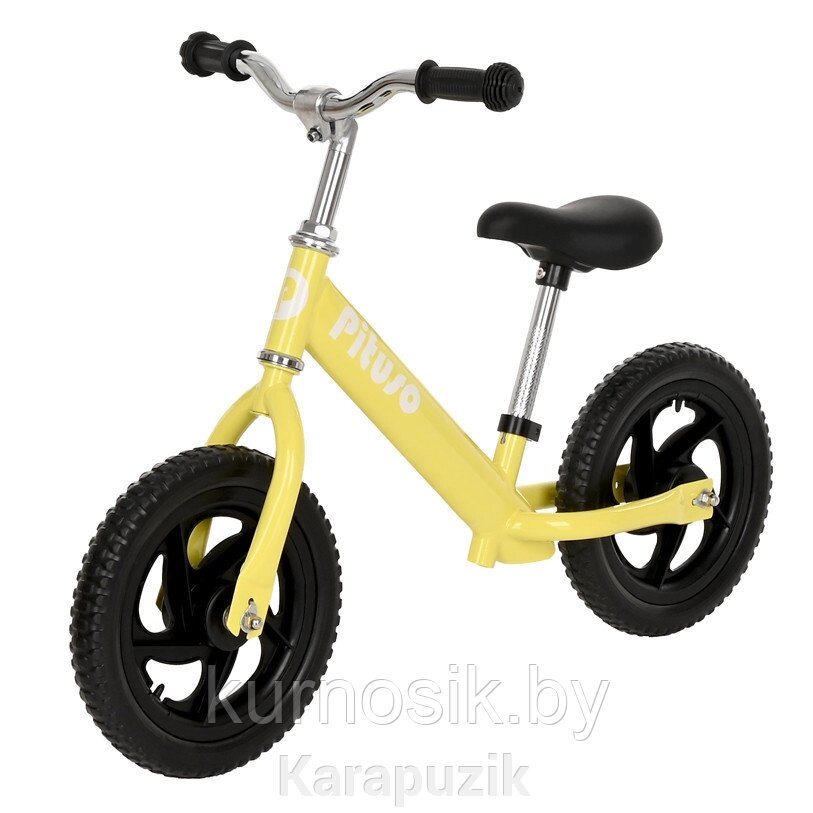 Беговел детский Pituso Astro, колеса EVA 12" 1203B Yellow/желтый от компании Karapuzik - фото 1