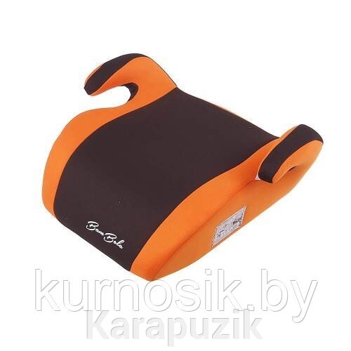 Бустер BAMBOLA Tutela 22-36 кг (6-12 лет) черно-оранжевый от компании Karapuzik - фото 1
