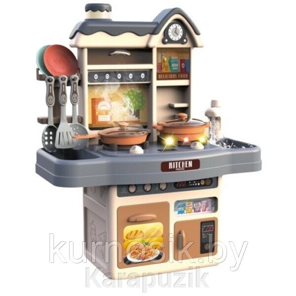 Детская игровая кухня AUSINI со светом и звуком, 24 предмета, 969-4 от компании Karapuzik - фото 1