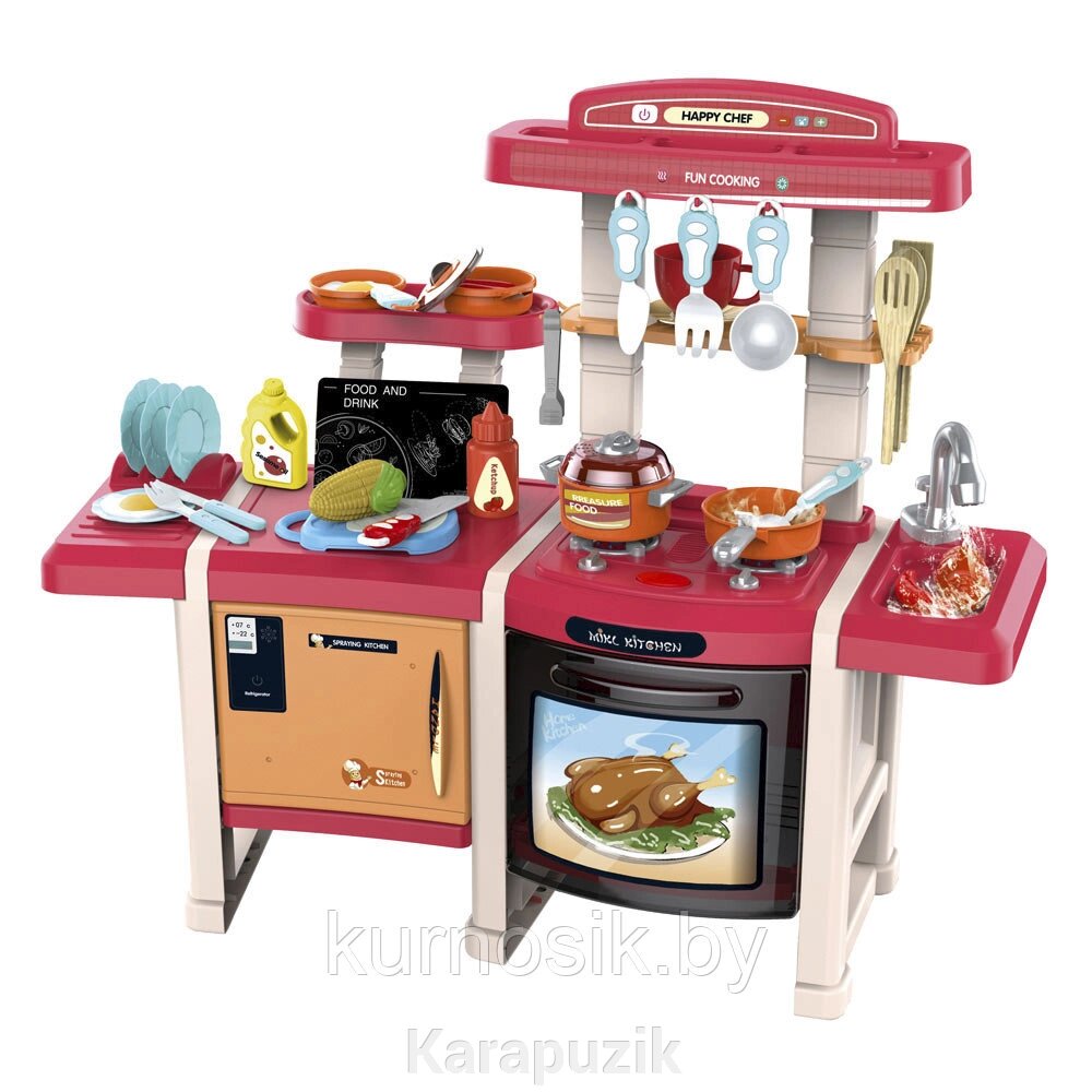 Детская игровая кухня PITUSO Happy Chef, 45 элементов от компании Karapuzik - фото 1