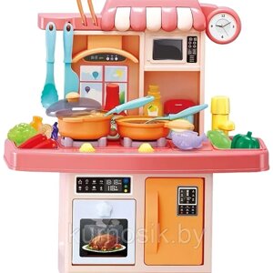 Детская игровая кухня с посудой, 23 предмета