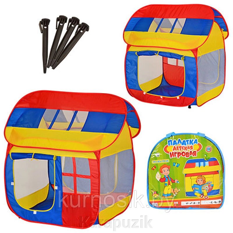 Детская игровая палатка "Домик большой" (107*111*104 см) 5039S от компании Karapuzik - фото 1