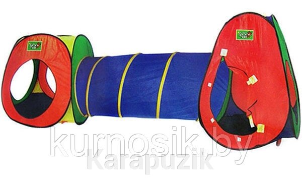 Детская палатка 5015 Тоннель от компании Karapuzik - фото 1